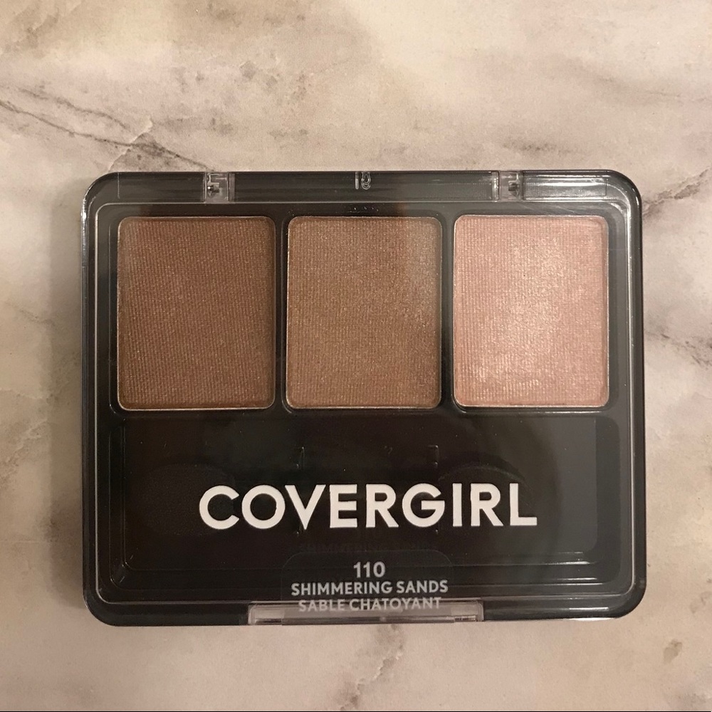 Shimmering Sands Cover Girl eyeshadow trio